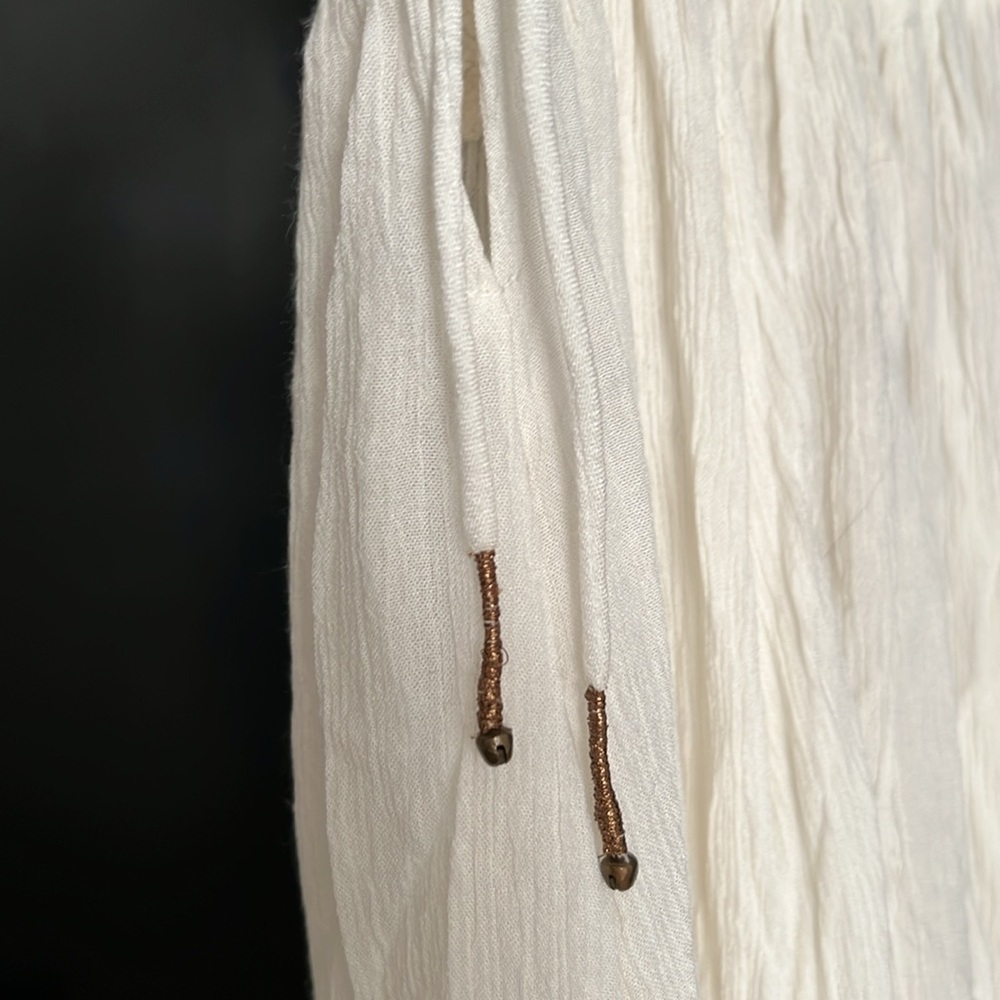 NEW Free People Turning Up the Temperature Maxi Dress - White Size XS - Picture 5 of 8